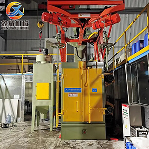 江西雙吊鉤拋丸機(jī)安裝現(xiàn)場(chǎng)