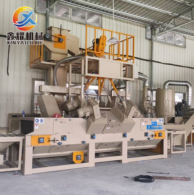 福建環(huán)保水除塵通過(guò)式拋丸機(jī)案例