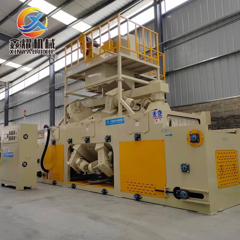 雙面網(wǎng)帶通過(guò)式拋丸機(jī)案例