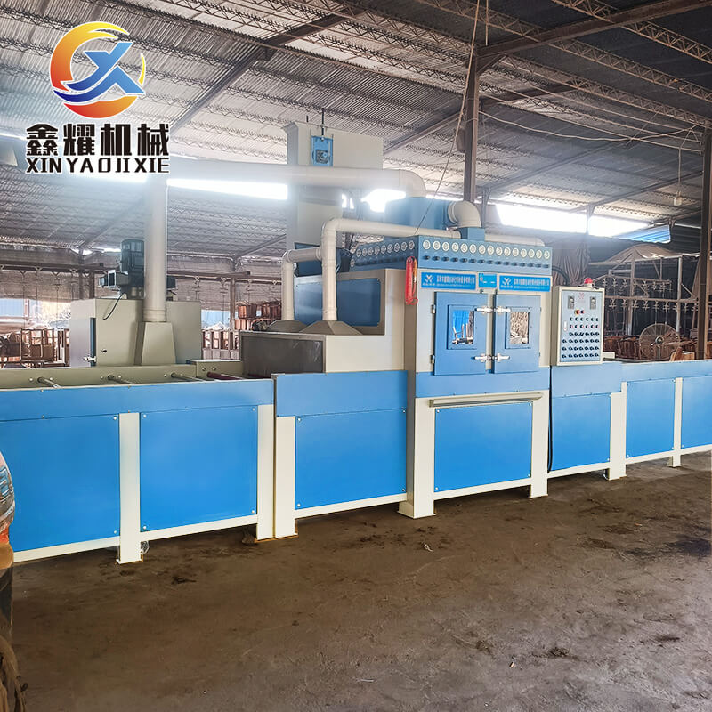 木材噴砂機(jī)客戶案例