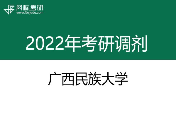廣西民族大學2022年考研調劑信息：藝術設計135108（專碩）